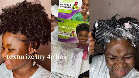 How To Safely Texturize 4c Natural Hair Short Looks Avocado And Castor Oils 4chair