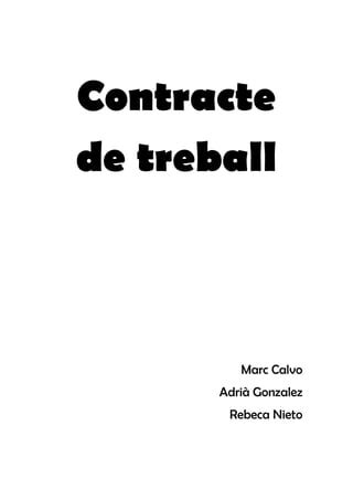 Contracte De Treball Rebeca Pdf