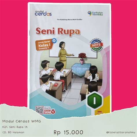 Jual Modul Ajar Seni Rupa Kelas Semester Kurikulum Merdeka Sd