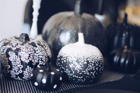 DIY Halloween Decor: Chic Decoupage Pumpkins - Sarah Grace at Home