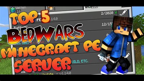 ️ Top 5 Bedwars Minecraft Pe Server ★「mcpe Deutsch Multiplayer Server