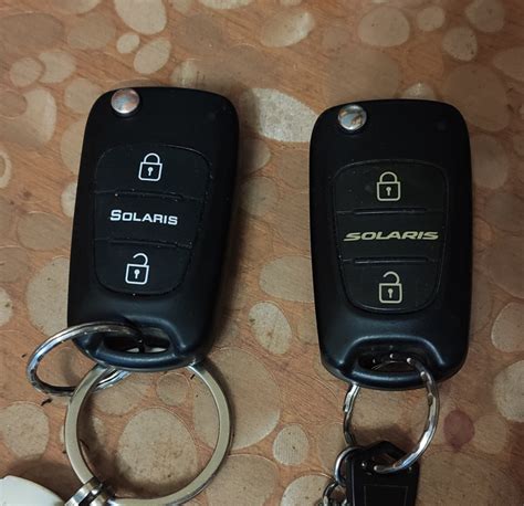 Замена кнопок на ключе зажигания — Hyundai Solaris Hatchback, 1,4 л ...