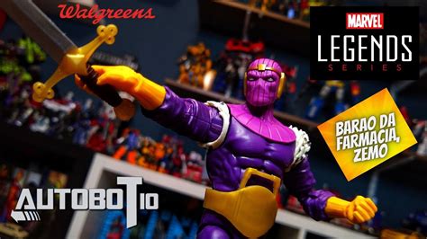 Barao Zemo Marvel Legends Exclusivo Walgreens Review Pt Br Youtube