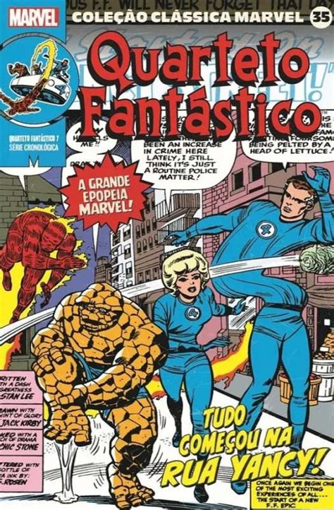 Primeiro Quadrinho Da Marvel - Quarteto Fantástico #7 – Coleção Clássica Marvel #35 – COMIC BOOM!