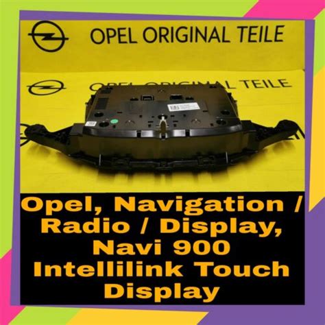 Opel Astra K Mk Intellilink Navi Radio Display Screen Sofort