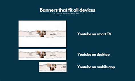 Create a custom youtube banner using canva by Roydesignwise | Fiverr