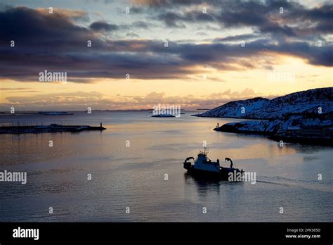 Sunset, Bodo, Norway Stock Photo - Alamy