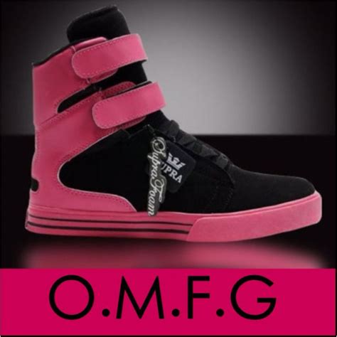 Black And Pink Supra Mmuusstt Hhaavvee Supra Shoes Shoes