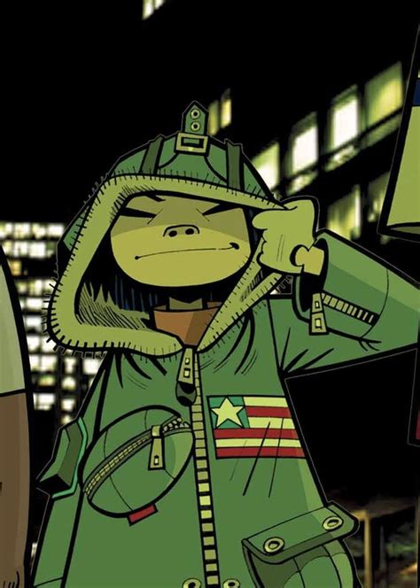 Gorillaz Demon Days Gorillaz Fan Art Russel Hobbs Jamie Hewlett