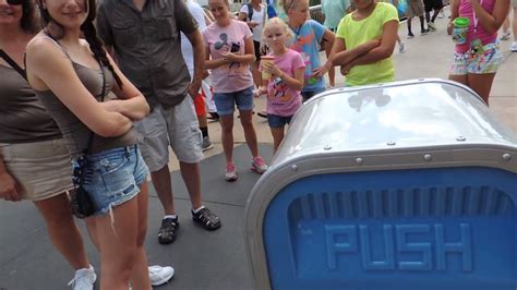 Pixie Dust Makes Me Sneeze Meeting Push Disney World 2013 Youtube