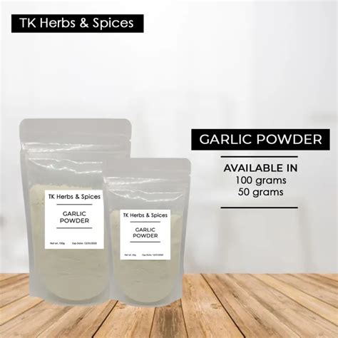 Premium Garlic Powder Available In G G Lazada Ph