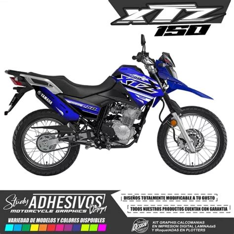 Calcomanias Yamaha Xtz Personalizadas Kit De Stickers