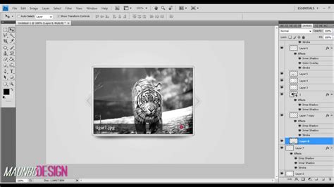 Photoshop CS4 Tutorial Kako Napraviti Slideshow U PS U PSD HD