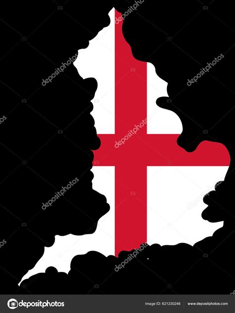 Map Colours England Stock Vector By ©yayimages 621230246