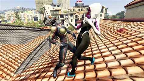 Gta V Best Extreme Ragdolls And Fails V Spiderwoman Gwen Stacy Vs