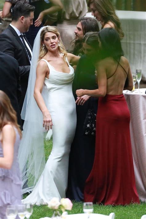 Ashley Greene And Paul Khoury At Their Wedding Reception In San Jose