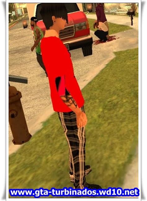 GTA Turbinados Mods Para GTA San Andreas Emo Skinny CJ GTA SA