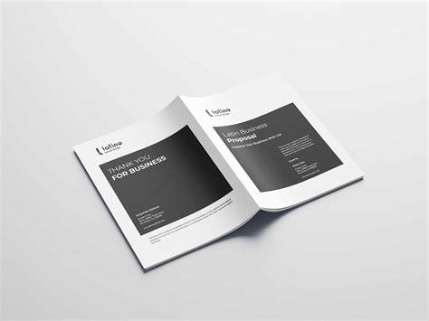 Business Proposal Template | InDesign Project on Behance