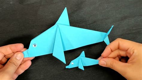 Dolphin Origami An Easy Yet Impressive Paper Craft Easy Origami Tutorial