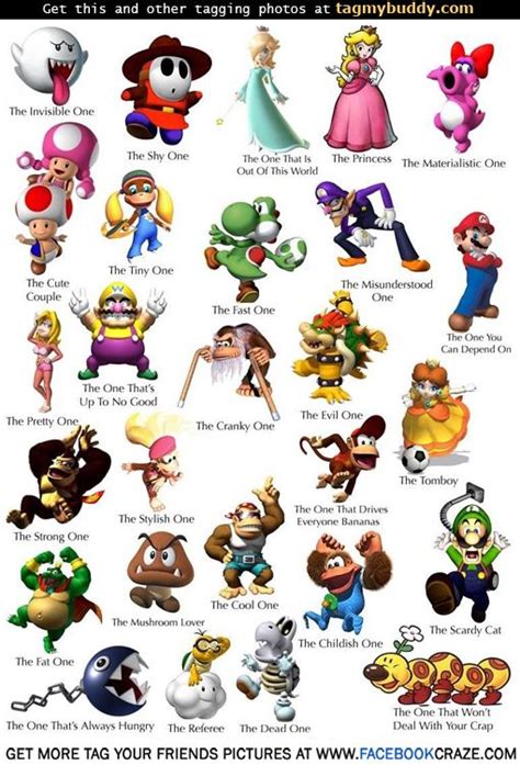 All old super mario bros characters - jujatactical