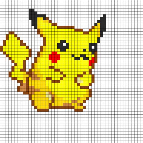 Pokemon Perler Bead Patterns Printable