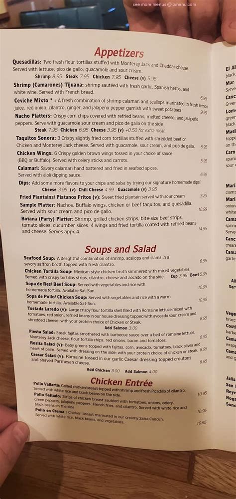 Online Menu Of Tejanos Cantina Restaurant Nokesville Virginia 20181