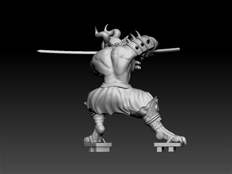 STL file Oni warrior - beast humanoid 🐉・Design to download and 3D print ...