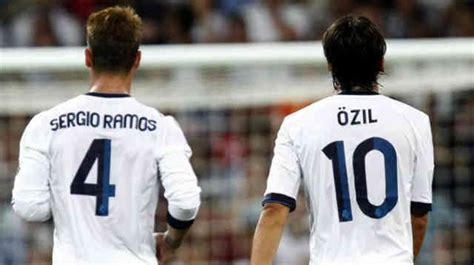 Mesut Ozil Sergio Ramos