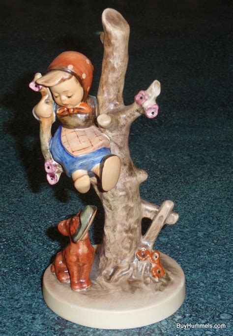 Out Of Danger Goebel Hummel Figurine 56 B TMK5 Girl In Apple Etsy