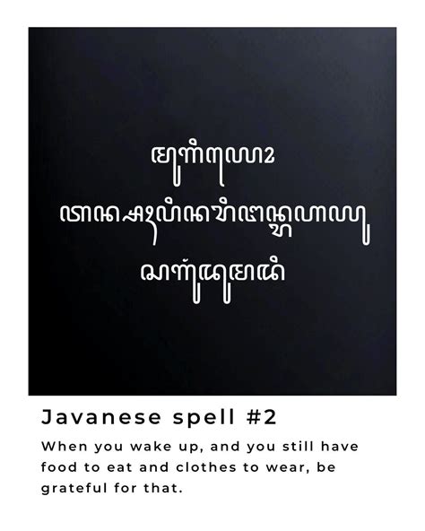 Javanese Spell In Huruf Kutipan