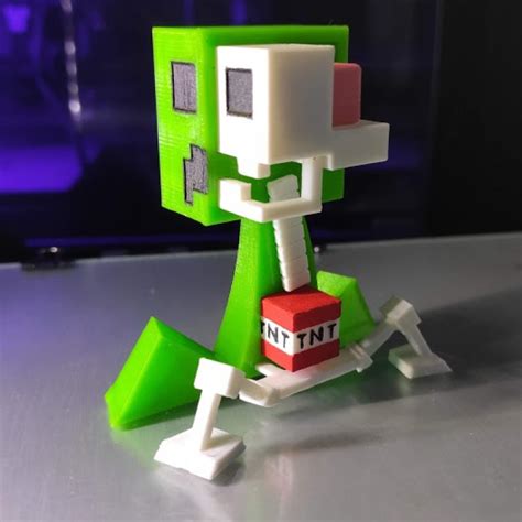 D Print Of Creeper Anatomy From Minecraft By Stizz Hot Sex Picture