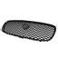 Black Front Upper Radiator Grille Mesh Grill For Jaguar XF XFR 2016