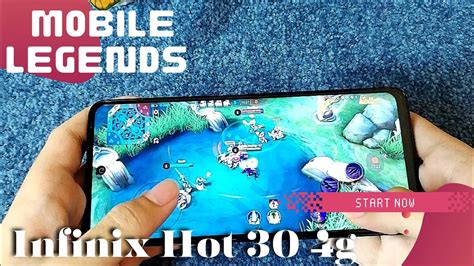 Infinix Hot 30 4g Mobile Legends Test Smooth Or Lagging YouTube