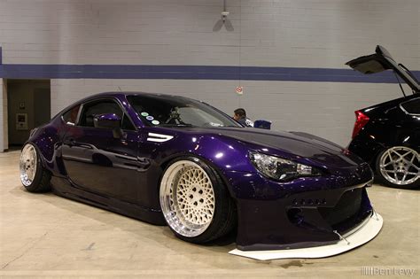 Purple Subaru Brz With Rocket Bunny V2