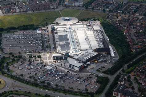 Peterborough aerial image - Serpentine Green Shopping Centre Aerial Images, Peterborough ...