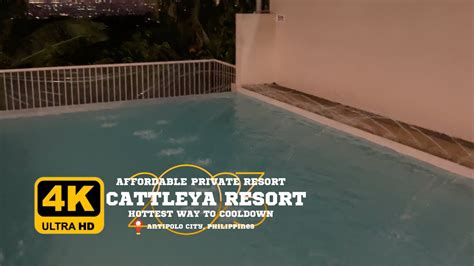 Private Resort In Antipolo Cattleya Resort 4k Youtube