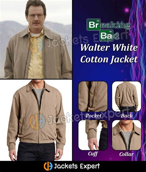 Breaking Bad TV Series Walter White Khaki Jacket Jackets Expert