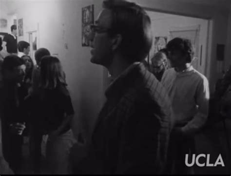 Jim Morrison and his first love mary werbelow spotted in the back of a film together : r/thedoors