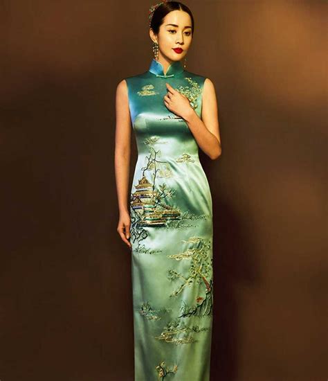 Chinese Dress Cheongsam Lookbook One Shoulder Formal Dresses