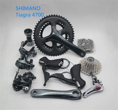 Shimano Tiagra Groupset 4700 Desviadores Estrada Bicicleta 2x10s 20