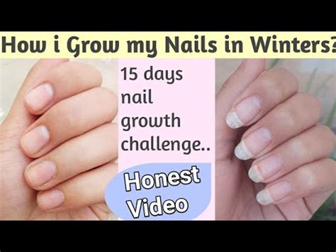 15 Days Nail Growth Challenge How To Grow Nails Faster 15 Din M