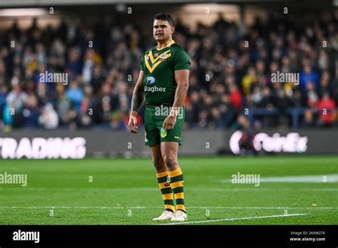 Latrell Mitchell Of Australia During The Rugby League World Cup 2021