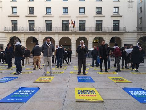 Nueva concentración de los vecinos del Casco Antiguo de Alicante por el