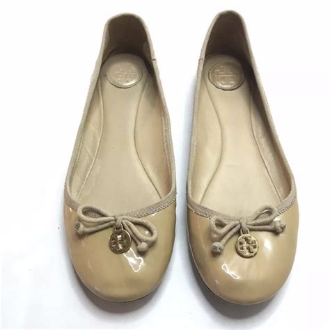 Tory Burch Shoes Tory Burch Chelsea Ballet Flats Brown Nude Poshmark
