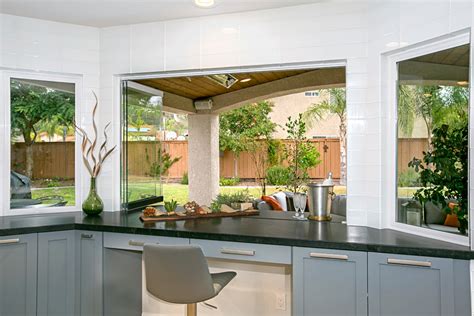 Pass Thru Window Transitional Kitchen San Diego By Uniq Kitchen And Bath Designs Houzz