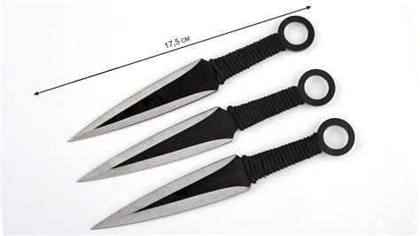 Комплект ножей Кунай для спортивного метания