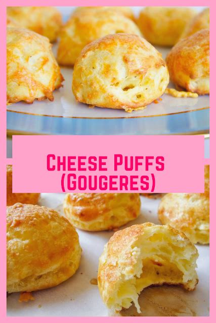 Cheese Puffs (Gougeres) - Cake Cooking Recipes