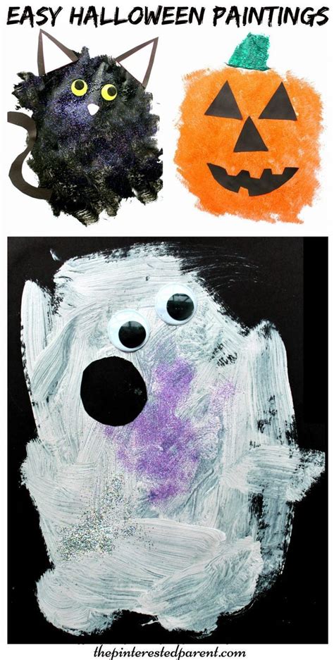 Easy halloween paintings – Artofit