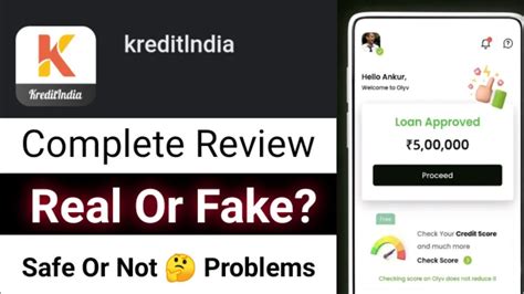 Kredit India Loan App Review Real Or Fake Safe Or Not Loan Repayment