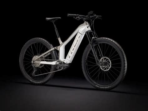 Trek Powerfly Fs Electric Mountain Bike White Gunmetal